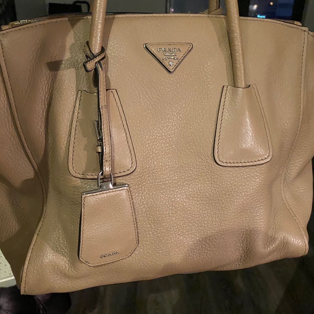Prada leather satchel